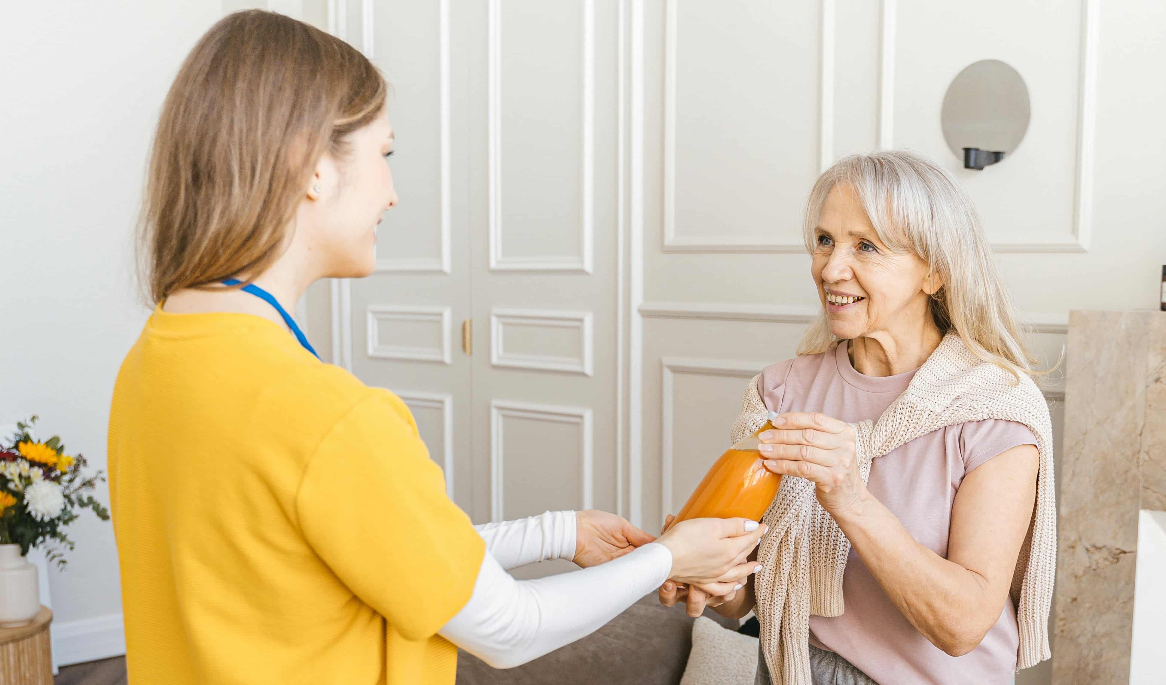 Living room interior detail